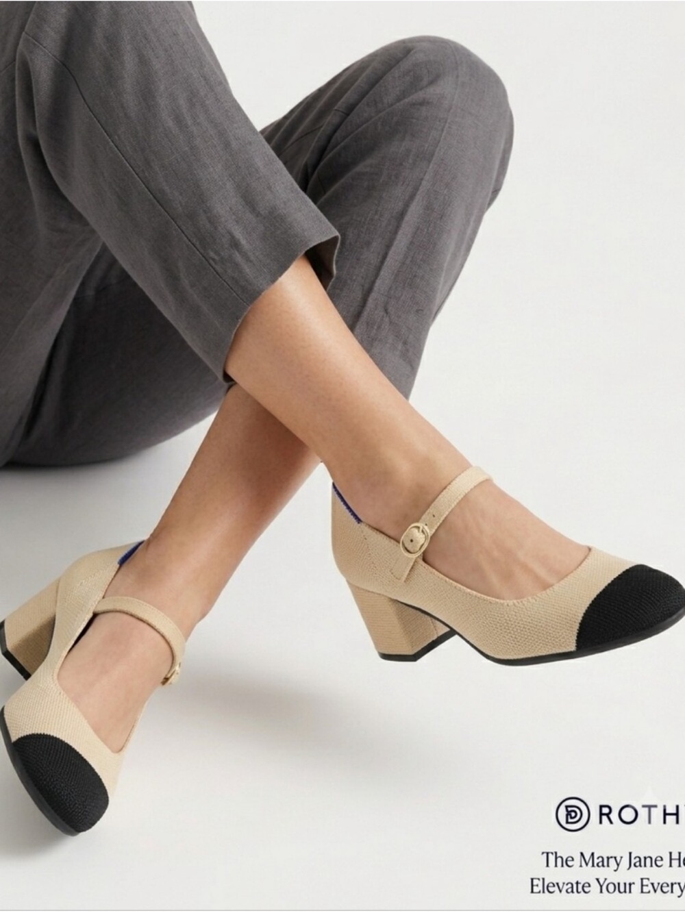 Rothys The Mary Jane Heel